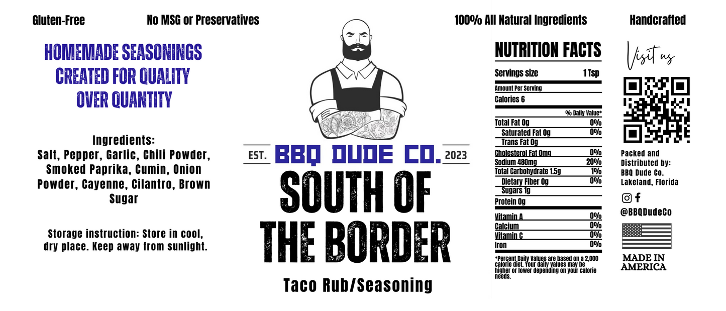 South of the border - Taco Seasoning