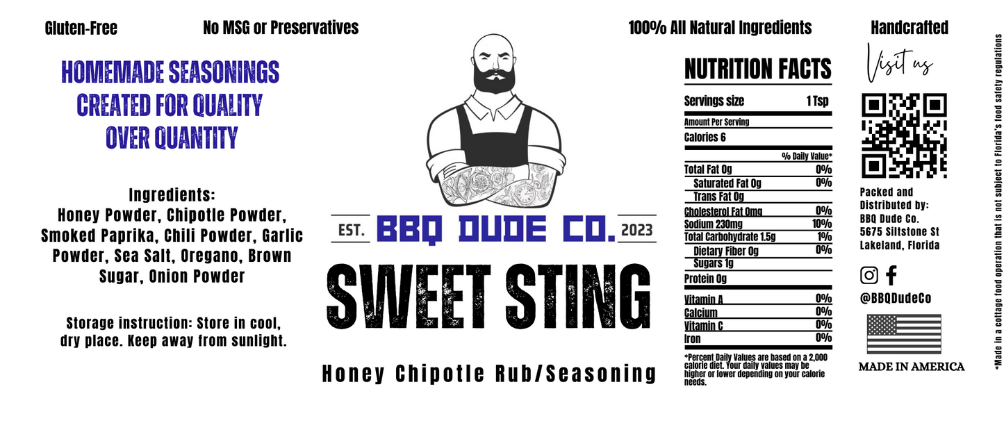 Sweet Sting - Honey Chipotle
